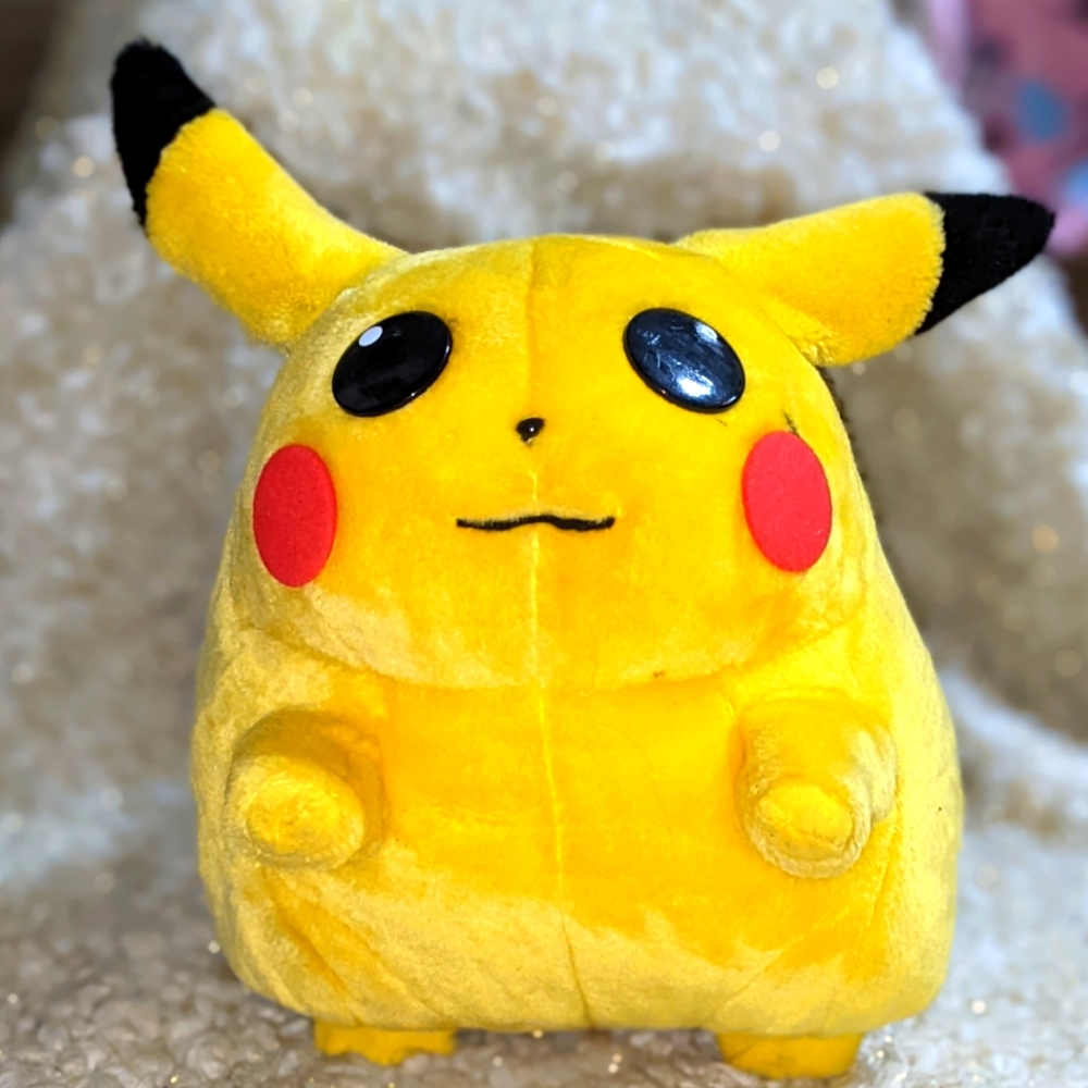 Vintage Pikachu Jumbo Plush Pokemon Lifesize Oversized Anime 90s Y2K Rare HTF
